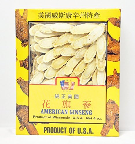 American Ginseng Slices Cultivated 4 Ounce