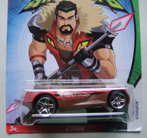 HOT WHEELS MARVEL ULTIMATE SPIDER-MAN VS SINISTER 6 KRAVEN ETTORIUM