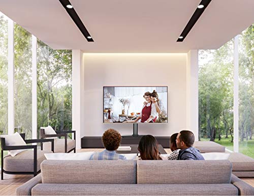 image for PERLESMITH Swivel TV Stand Universal Table Top TV Base for 32 to 65 in