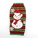 DEESEE(TM) Christmas Pet Dog Christmas Snowman Clothes Puppy Winter Sweater Costume Coat (M)