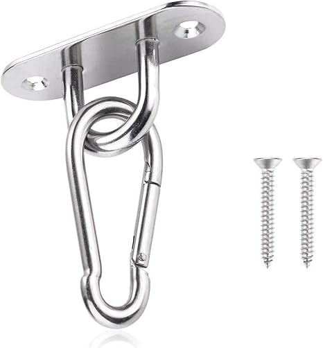 Amazon パッドアイ 金具 アイプレート 5mm ステンレス製 カラビナ 2パック入り 止めねじ付 ボート用品 Diy 工具 ガーデン