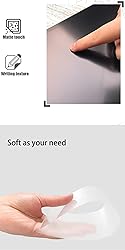 CUFEREDU 2 pcs of Soft Matte Writing PET Paper