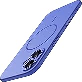 JETech Magnetic Slim Case for iPhone 16 6.1-Inch Compatible with MagSafe, Full Camera Lens Protection, Ultra-Thin Lightweight Matte Finish Minimalist Phone Cover (Ultramarine)