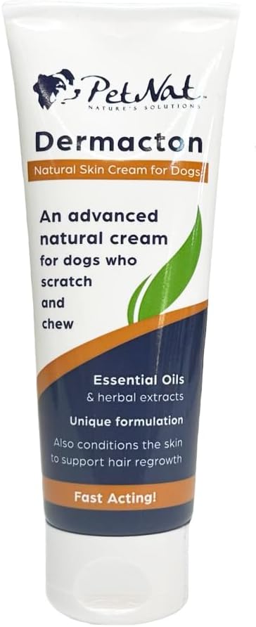 Petnat Dermacton Cream for Dogs - Itch Relief & Hair Regrowth