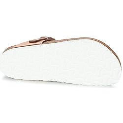 Birkenstock Women's Flip Flops Flo, Metallic