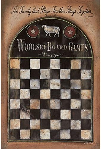 Woolsey Board Game By Pam Britton - 12 x 18 Art Print Poster