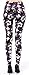 LMB Lush Moda Extra Soft Leggings With Designs- Variety Of Prints - Purple Florals 554