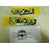 John Deere GT235 hood decal set for GT 235 tractor M126056
