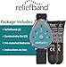 Reliefband Classic Wristband | FDA Cleared Relief for Motion Sickness (Car, Air, Train, Sea), & Morning Sickness | Drug Free (1 Extra Gel Tube)