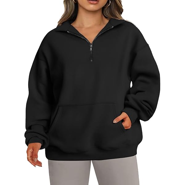 トップス Ludas Half Zip Art Sweatshirt / M size Ladmous Womens Casual Long Sleeve Shirts Pullover Sweatshirt