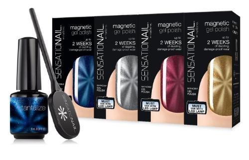 Sensationail Color Gel Polish 4-Piece Collection Magnetic Set Sensationail Color Gel Polish 4-Piece Collection Magnetic Set