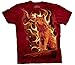 The Mountain Men's Phoenix Wolf T-Shirt