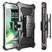 i-Blason Case for iPhone 7 Plus/ 8 Plus 2017, Transformer Kickstand Heavy Duty Dual Layer Combo Holster Cover case with Locking Belt Swivel Clip (Pink)