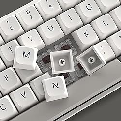 dagaladoo Retro Grey keycaps 139keys PBT Keycaps