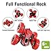 BIG HOUSE Remote Control Car, 1/28 Scale RC Car Double Sided 360° Rotating 4WD Stunt Cars 2.4 GHz Off Road Electric Race High Speed Toys Cars as Christmas Xmas New Year Gifts for Kids (Red Stunt Car)