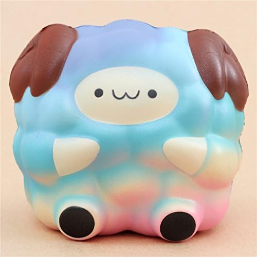 Scented rainbow medium size Pop Pop Sheep squishy by Pat Pat Zoo