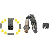 BOSCH 15733 Premium Universal Fitment 4-Wire Oxygen Sensor with Install Kit | Replaces 29415 OS5033. OE-grade O2 sensor.