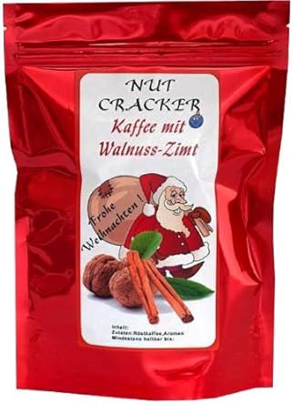 Aromakaffee - Aromatisierter Kaffee - Nut Cracker Walnuss-Zimt - Gemahlen 500g - Spitzenkaffee - Schonend Und Frisch In Eigen