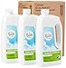 Amazon Brand - Presto! 65% Biobased Dishwasher Detergent Gel, Fragrance Free, 42-ounce bottles (pack of 3)