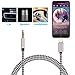 Aux Cable for Car, Hzmirzk Aux Cord Compatible with iPhone 7/8/X/Xs/Xr/iPad/iPod, 3.5MM Male Aux to Car Stereo or Speaker or Headphone Adapter, Support Newest iOS 11.4/12 Version or Above