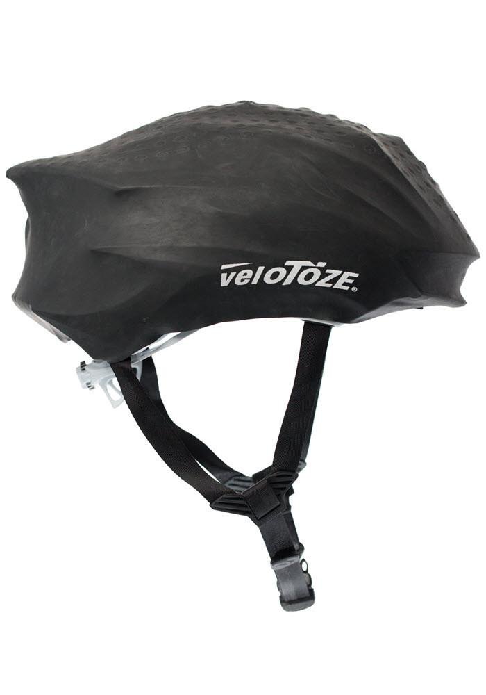 VeloToze HEL-BLK-001 Unisex Adult Helmet Cover, Black