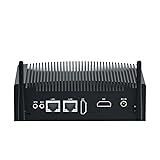 BASAORO Industrial PC Win 11 Pro i5, Fanless Mini