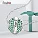 SOUFEEL May Birthstone Charm Dark Green Swarovski Crystal 925 Sterling Silver Charms Fit European Bracelet