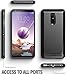 LG Stylo 4 Case, LG Stylo 4 Plus Case, Poetic Karbon Shield [Shock Absorbing][Carbon Fiber Texture] Slim Fit Fixable TPU Case for LG Stylo 4 Plus/LG Stylo 4 (2018) - Black