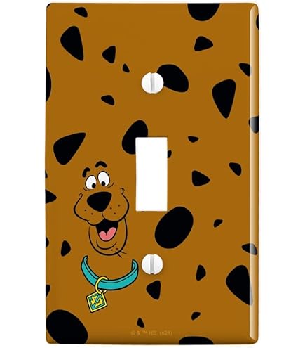 GRAPHICS & MORE Scooby-Doo Plaque D'interrupteur à Bascule