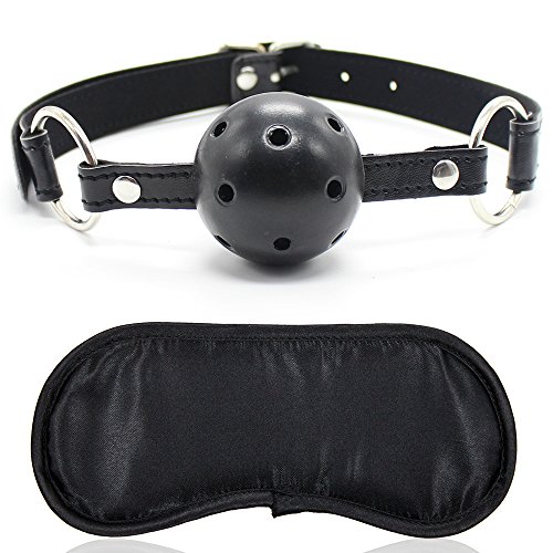 Yeoubi open breathable pu leather paly ball and blindfo…