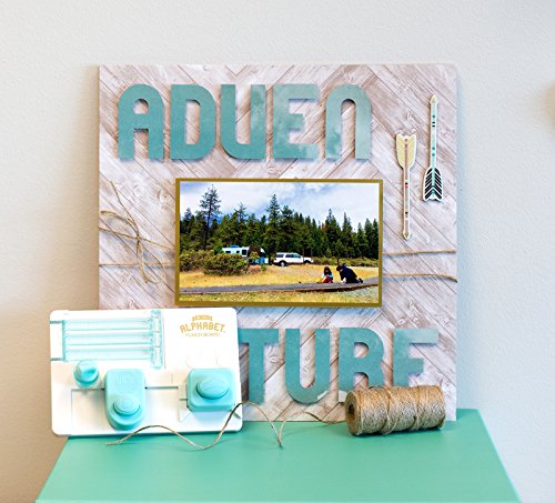 American Crafts Mini Alphabet Punch Board by We R Memory Keepers