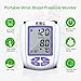 EBL Automatic Wrist Blood Pressure Monitor, Large LCD Display, 4 User Mode with Blood Pressure Cuff and Storage Case - FDA Approved