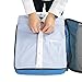 BAGSMART Travel Packing Cubes 3 Sets Luggage Packing Organizer for Carry-on Accessories, Indigo blue