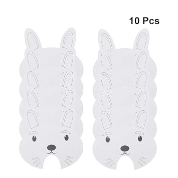 Amosfun Maschera Di Carta Per Animali Fai Da Te Coniglio