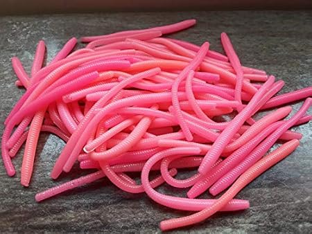 Pink worm bait Clearance
