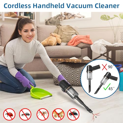Bug Vacuum Catcher, Spider and Insect Catcher Traps, Rechargeable Bug Catcher Grabber photo 11
