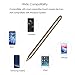 Active Stylus Pen, Ciscle Electronic Stylus, 2 in 1 Precision Series with 1.6mm Fine Point Copper Tip and Mesh Tip, for Touch Screen Devices (iPad/iPhone/Andriod or More) -Rose Gold