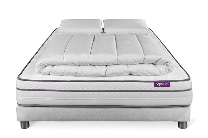 Memo Luxe - Pack de colchón + somier (160 x 200 cm, muelles ...