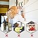 EUDEMON Invisible Button Cabinet Locks with Used on cupboards, bookcases Easy Installation with No Drilling Required (3)