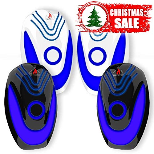 NEW 2019 Ultrasonic Pest Repeller 4-Pack - Effective Upgraded Frequency Electronic & Ultrasound, Indoor Plug-In Repellent |Anti Mice, Insects, Bugs, Ants, Mosquitos, Rats, Spiders, Roaches, Rodents NEW 2019 Ultrasonic Pest Repeller 4-Pack - Effective Upgraded Frequency Electronic & Ultrasound, Indoor Plug-In Repellent |Anti Mice, Insects, Bugs, Ants, Mosquitos, Rats, Spiders, Roaches, Rodents