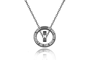 MTYCTWED Love Yourself Necklace Army Charm Jewelry Kpop Fans Necklace Korean Group Army Gift Kpop Music Fans Gift Inspirational Gift