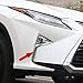 Fit for Lexus New RX350 2016 2017 2018 ABS Chrome Front Fog Light Lamp Cover Trim Trims