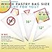 Pastry Bags - 12 inch Clear Piping and Decorative Icing Frosting Bags with 80 Pieces of Heavy Duty Extra Thick Disposable, In a Hassle-Free Dispenser Box + Gift of 3 Professional Couplers