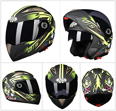 Mdsfe Full helmet helmet air intake and exhaust holes ensure adequate ventilation Multi-density EPS buffer - 802-2-06 X L