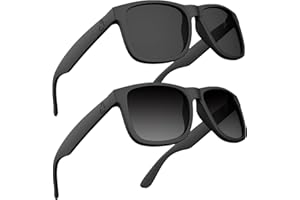 MAXJULI Polarized Sunglasses for Men and Women,UV Protection Rectangular Sun Glasses 8806