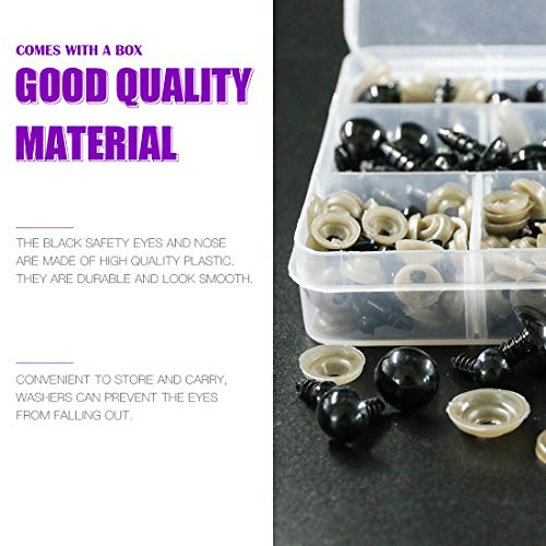 2 Swpeet+180Pcs+Assorted+Plastic+Safety