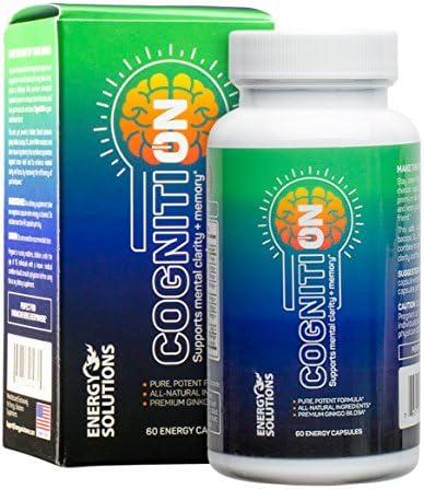#1 Best Performing Nootropic For Brain, Focus, - Memory Enhancement Supplement, Increases Focus,Concentration, &amp; Mental Clarity - Formulated with Ginkgo Biloba, St.John's Wort, &amp; more - 60 Capsules.