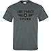 Air Force Sister Short Sleeve T-Shirt in Dark Heather Gray - Medium