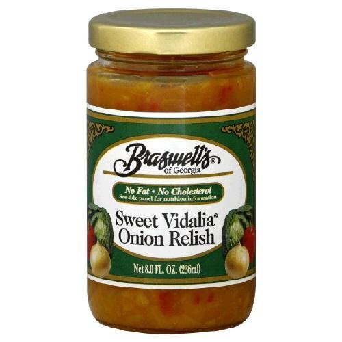Braswell's Sweet Vidalia Onion Relish 8fl.oz (Pack of 3