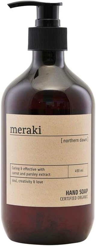 Meraki Certified Organic Natural Hand Soap, Northern Dawn, 500 ML, 490 ml (Pack of 1)